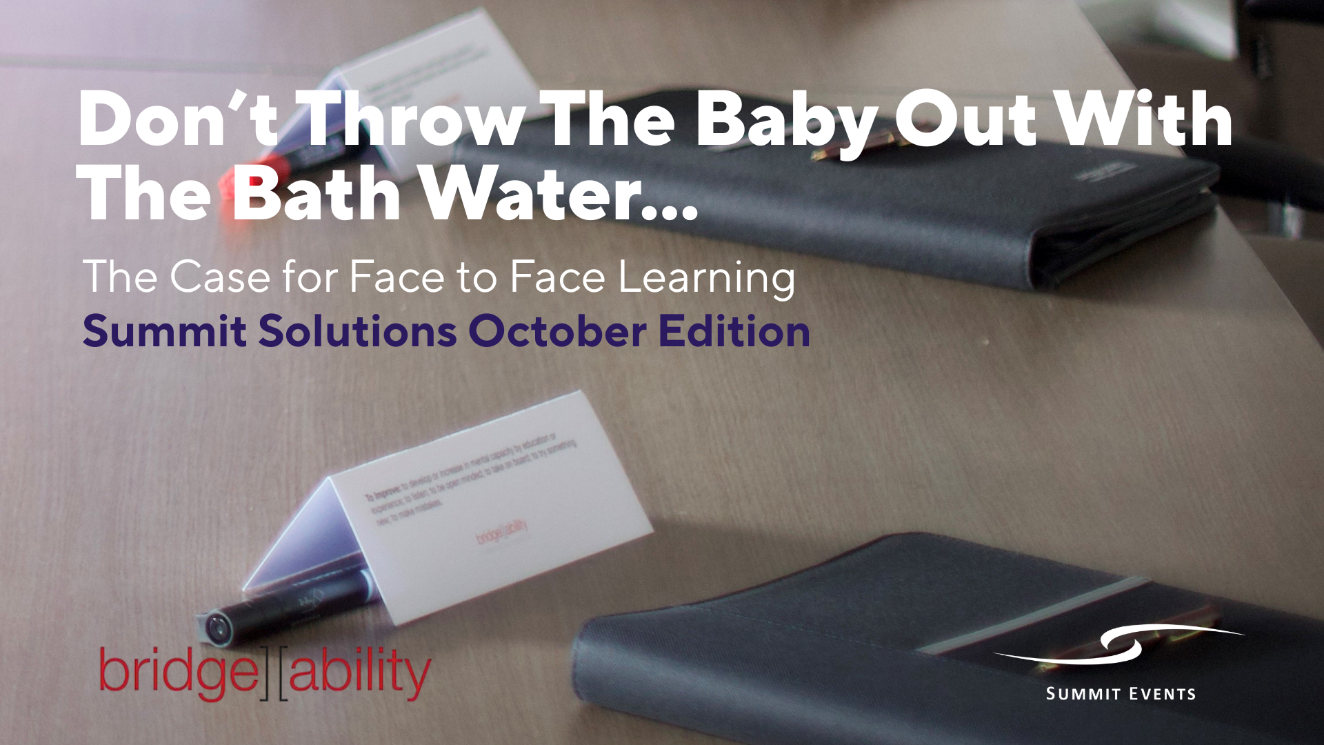 Summit Solutions October Edition